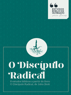 cover image of O Discípulo Radical--Estudos Bíblicos